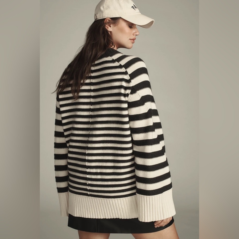 Anthropologie Maeve The Chandler Crew-Neck Relaxed Pullover Sweater - Picture 6 of 9
